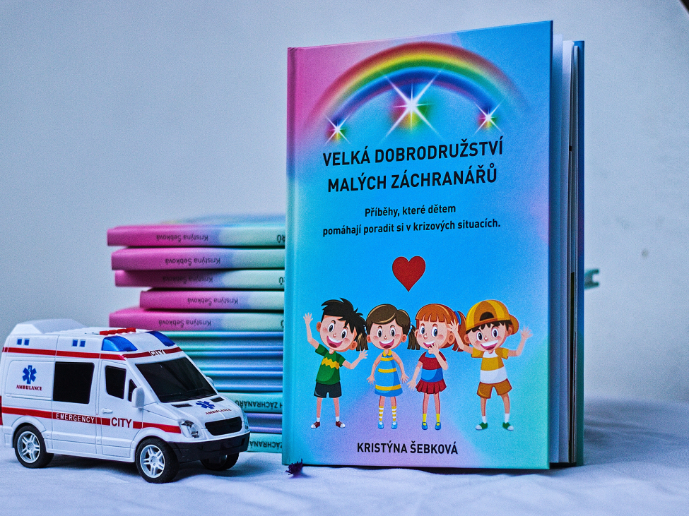 Zdravotnický záchranář Kristýna Šebková: autorka e-booku první pomoci, knižní publikace a autorka projektu Být připraven 2