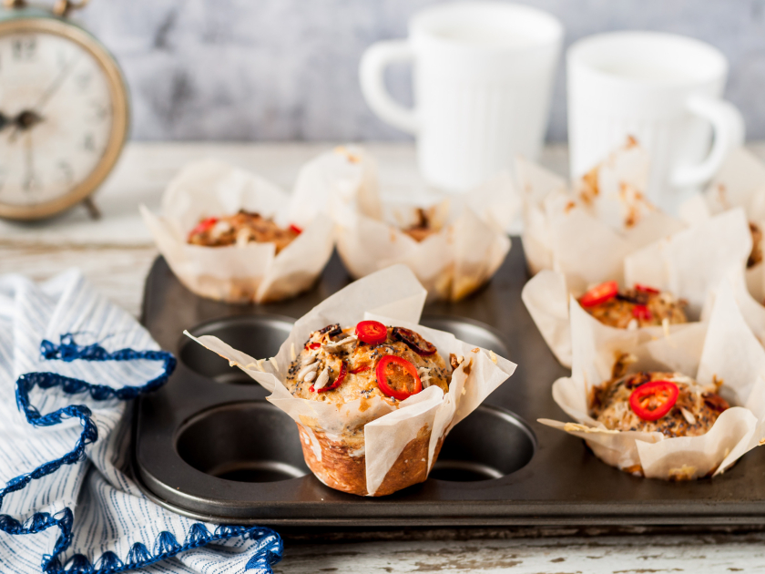 Čokoládové chilli cupcakes