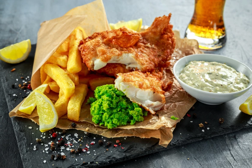 Fish and chips - Ryba a hranolky