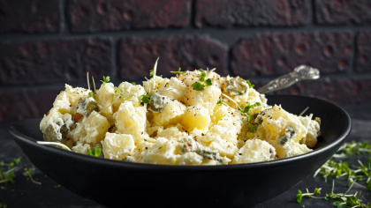 Celerový gratin se slaninou a bešamelem