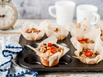 Čokoládové chilli cupcakes