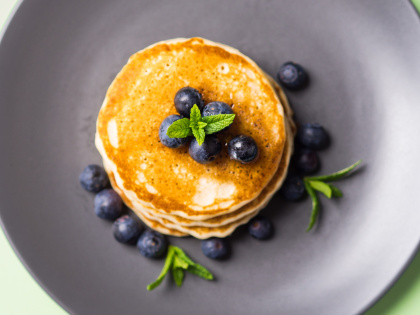 Lívance s borůvkami