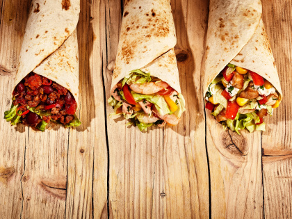 Kuřecí wrap